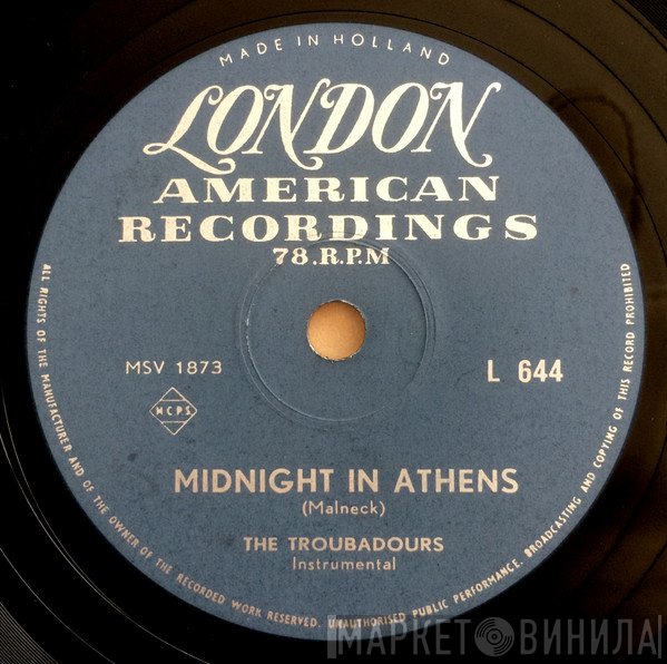 The Troubadours   - Midnight In Athens / Fascination