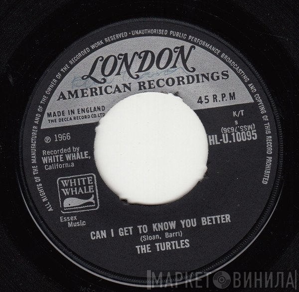 The Turtles - Can I Get To Know You Better