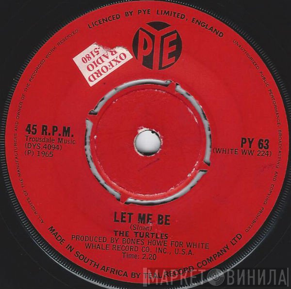 The Turtles  - Let Me Be