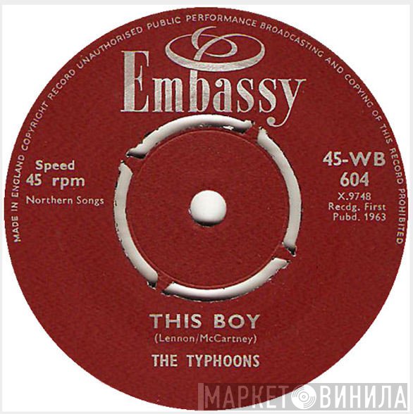 The Typhoons, Mike Redway - This Boy / It's Almost Tomorrow