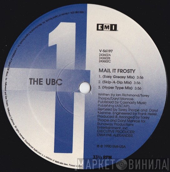 The UBC - Mail It Frosty