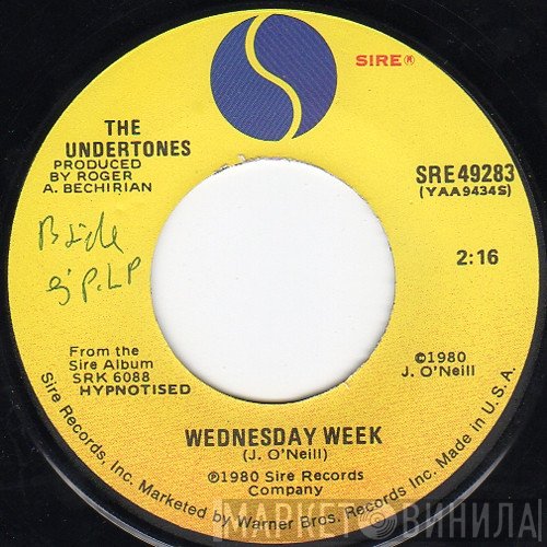 The Undertones  - Wednesday Week