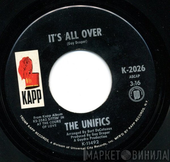 The Unifics - It's All Over / Toshisumasu