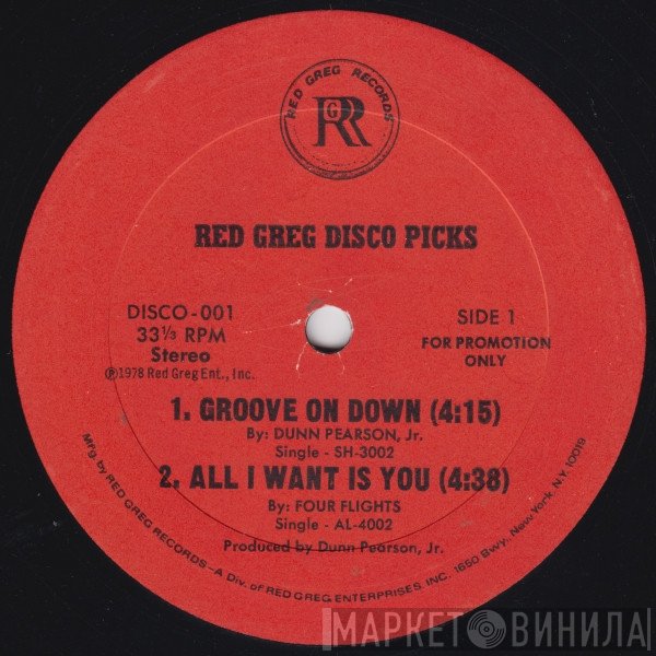 The Universal Robot Band, Dunn Pearson Jr., Four Flights - Red Greg Disco Picks