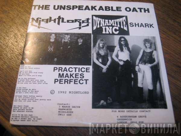 - The Unspeakable Oath