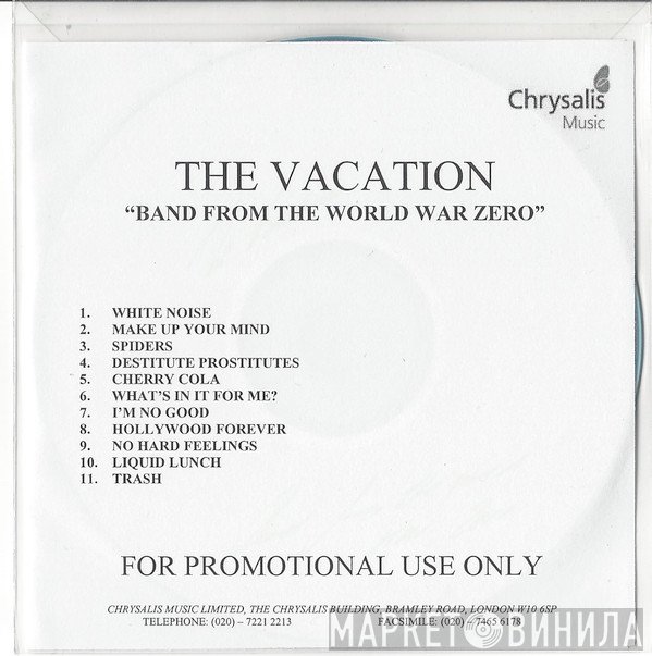 The Vacation - Band From World War Zero