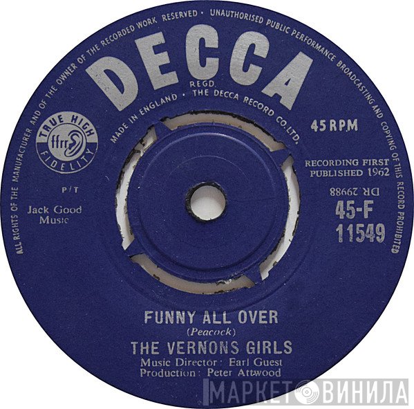 The Vernons Girls - Funny All Over