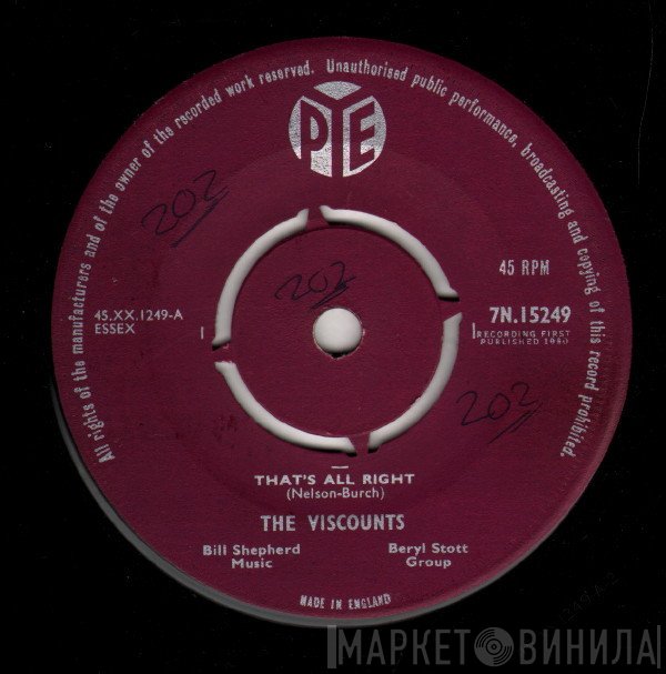 The Viscounts   - That's All Right