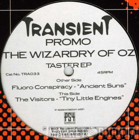 The Visitors , Fluro Conspiracy - The Wizardry Of Oz - Taster EP