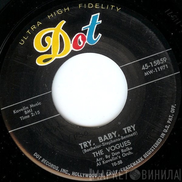 The Vogues  - Try, Baby, Try / Falling Star