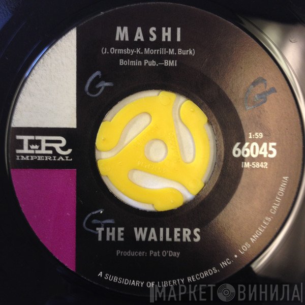 The Wailers   - Mashi / On The Rocks