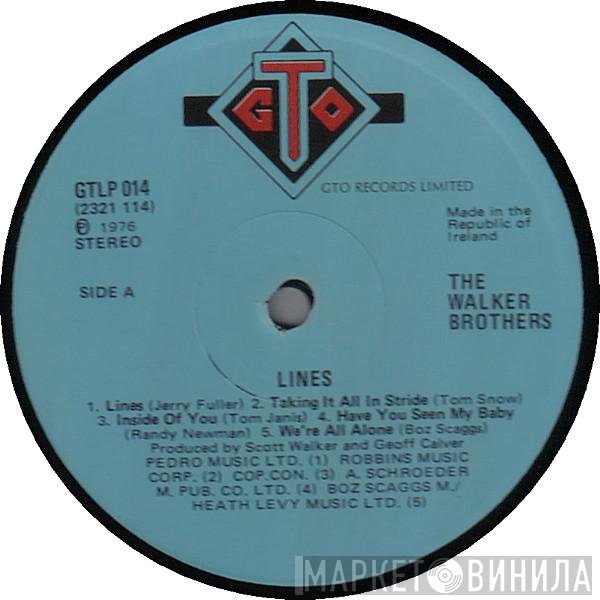The Walker Brothers  - Lines
