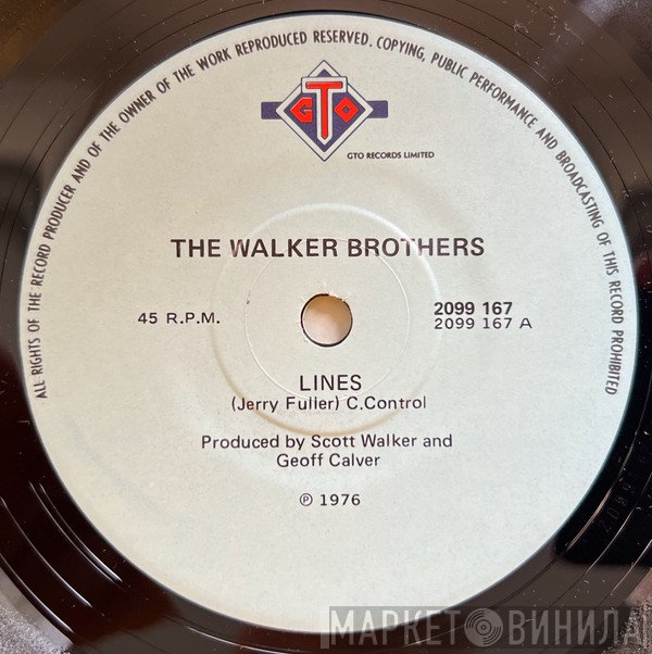 The Walker Brothers  - Lines