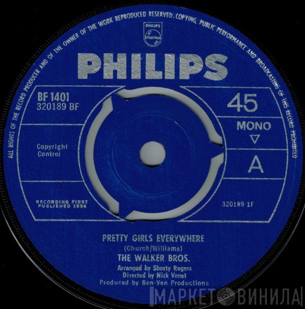 The Walker Brothers - Pretty Girls Everywhere / Doin' The Jerk