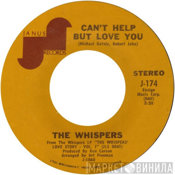 The Whispers - Can't Help But Love You / A Hopeless Situation