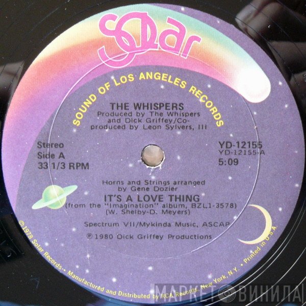 The Whispers - It's A Love Thing / Girl I Need You