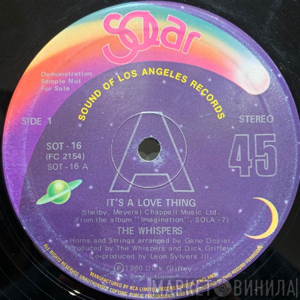 The Whispers - It's A Love Thing