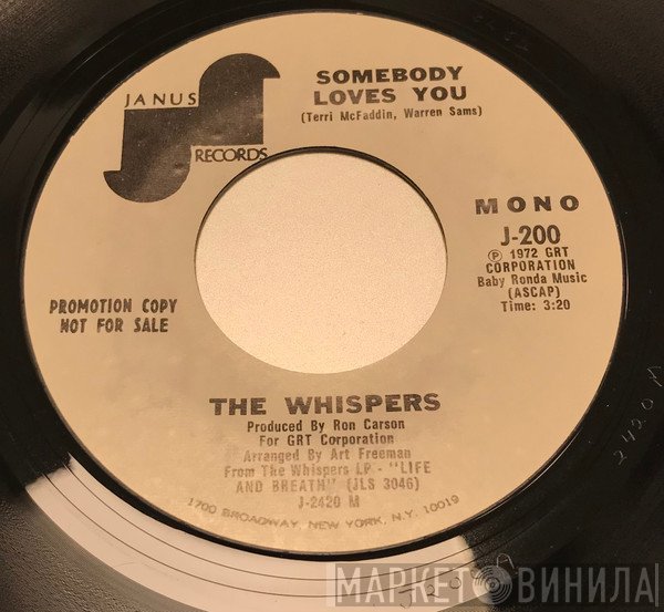 The Whispers - Somebody Loves You