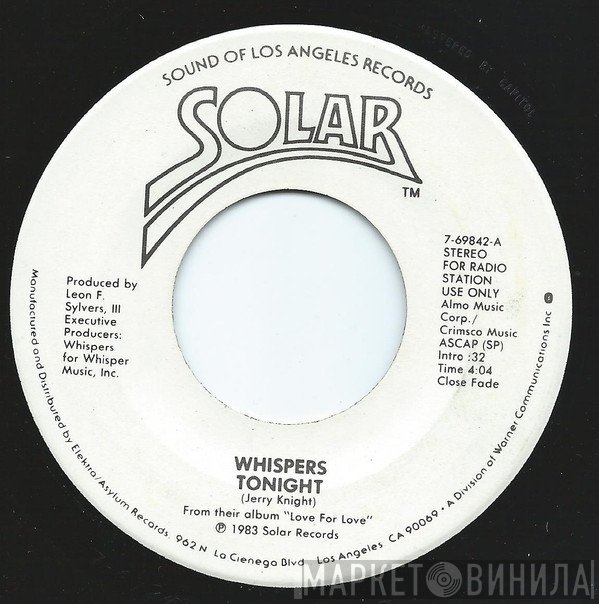 The Whispers  - Tonight