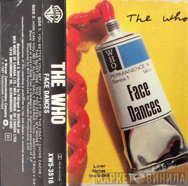 The Who  - Face Dances