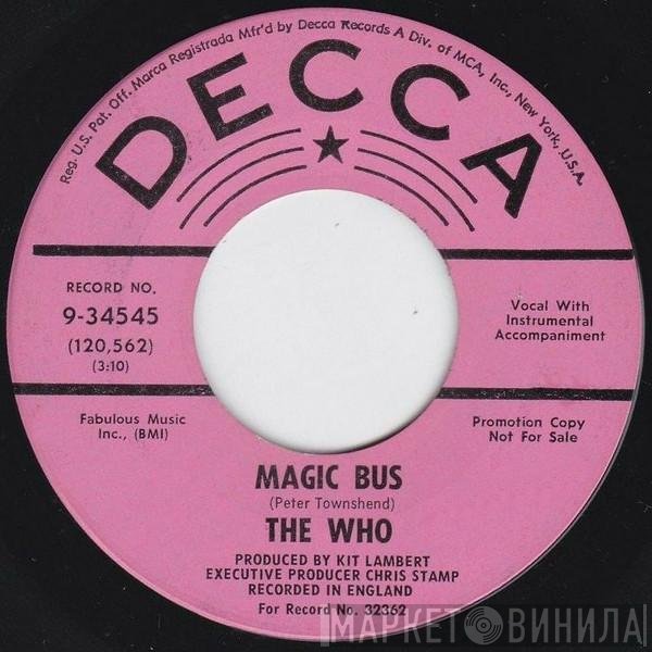 The Who  - Magic Bus