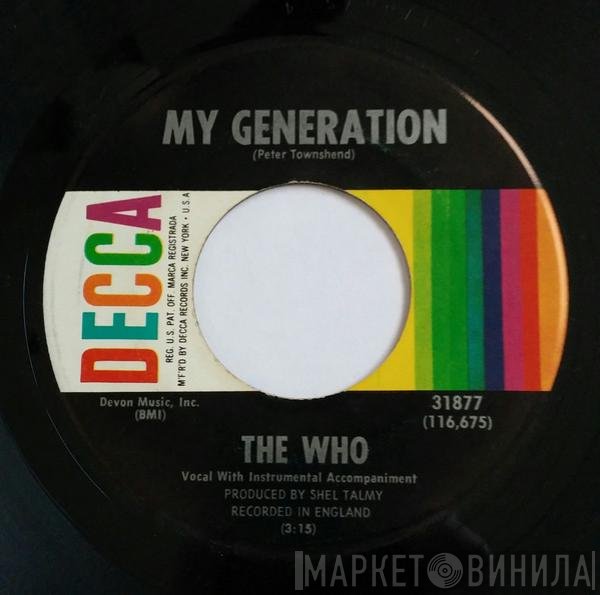 The Who  - My Generation