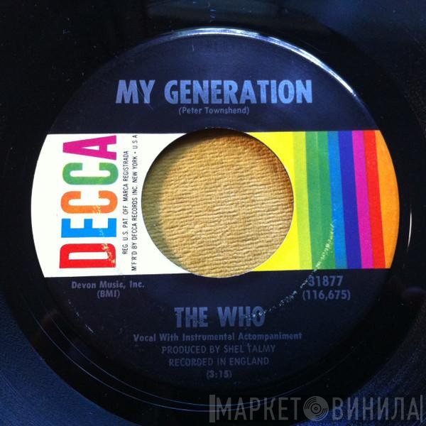 The Who  - My Generation