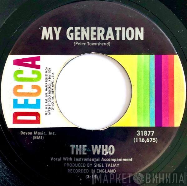 The Who  - My Generation