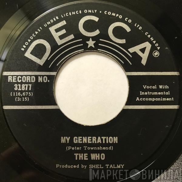 The Who  - My Generation
