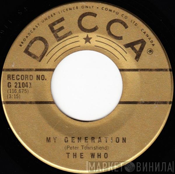 The Who  - My Generation