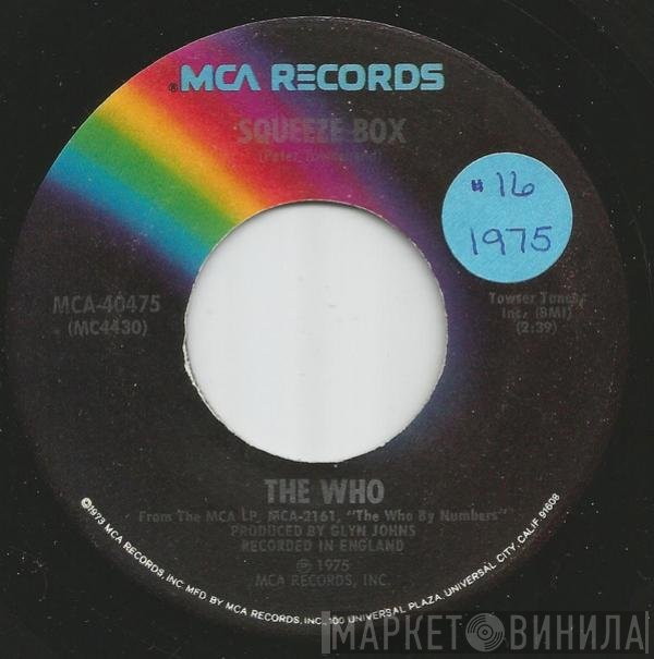 The Who  - Squeeze Box