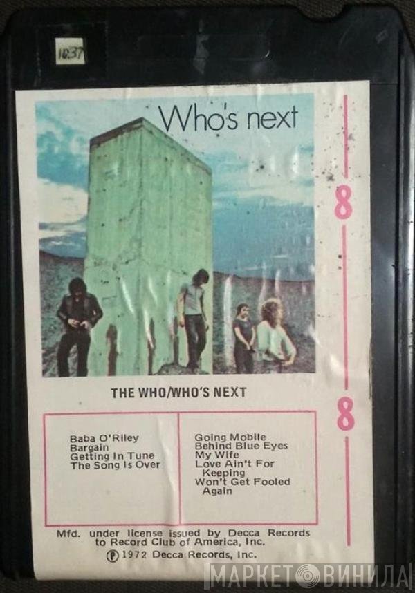 The Who  - Who's Next
