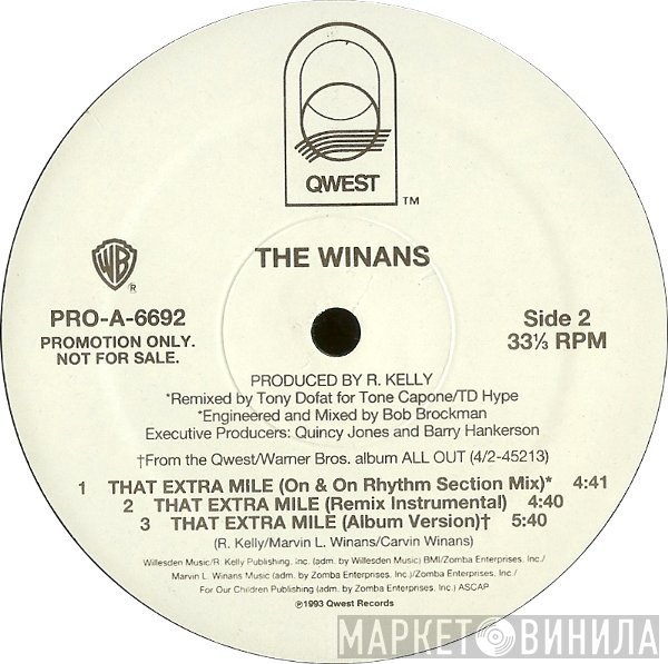 The Winans - That Extra Mile
