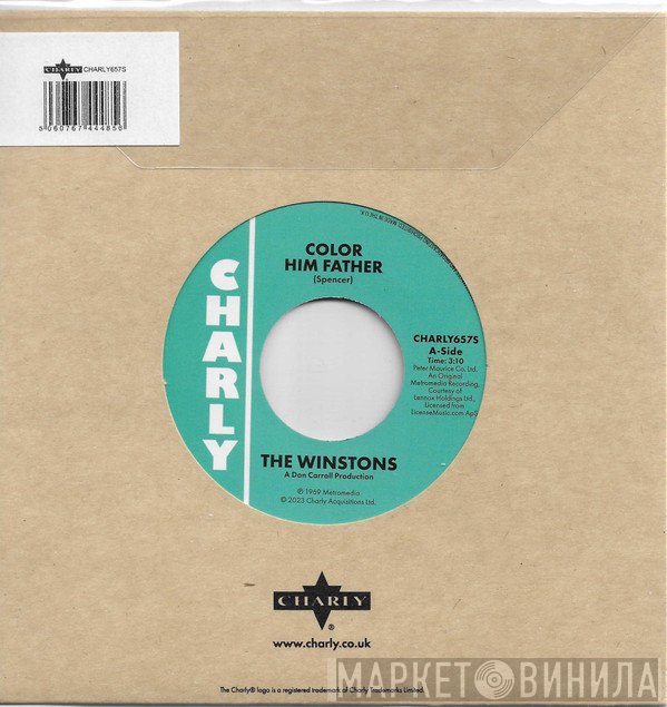 The Winstons, Razzy And The Neighborhood Kids - Color Him Father / I Hate Hate