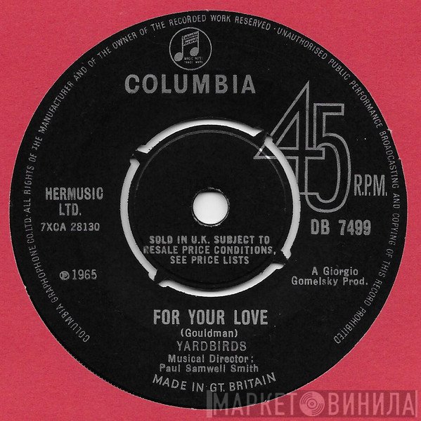 The Yardbirds - For Your Love