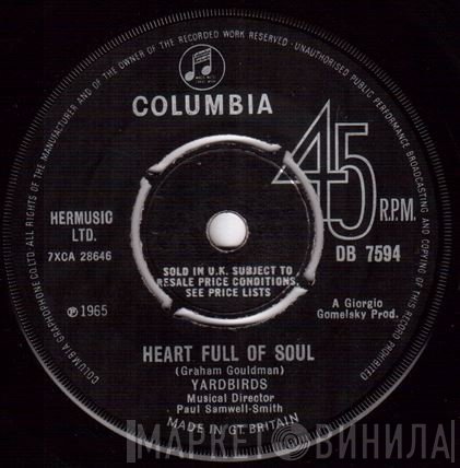 The Yardbirds - Heart Full Of Soul