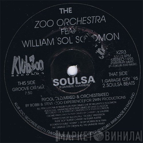 The Zoo Orchestra, William 'Sol' Soloman - Soulsa