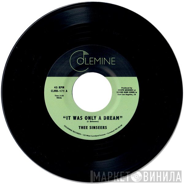 Thee Sinseers - It Was Only A Dream