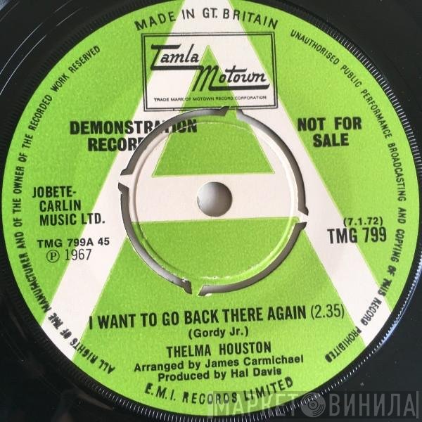 Thelma Houston - I Want To Go Back There Again / Pick Of The Week