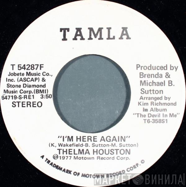 Thelma Houston - I'm Here Again