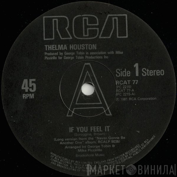 Thelma Houston - If You Feel It
