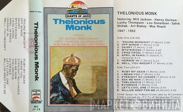 Thelonious Monk - 'Round Midnight