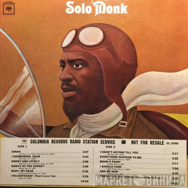 Thelonious Monk  - Solo Monk