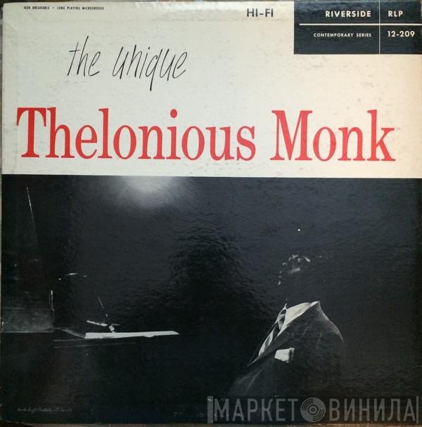 Thelonious Monk  - The Unique Thelonious Monk