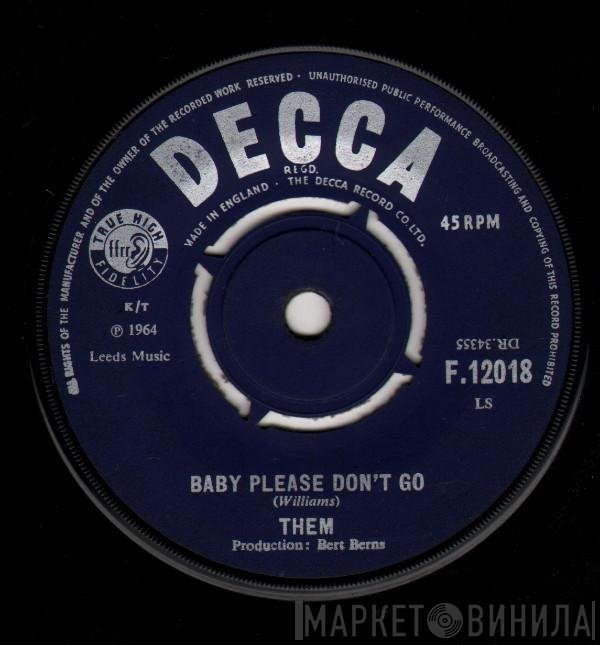 Them   - Baby Please Don't Go