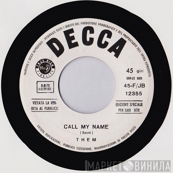 Them   - Call My Name