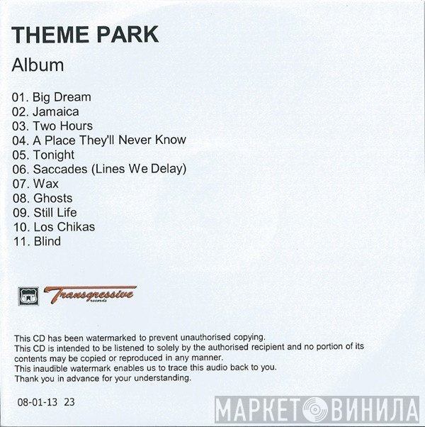 Theme Park  - Album