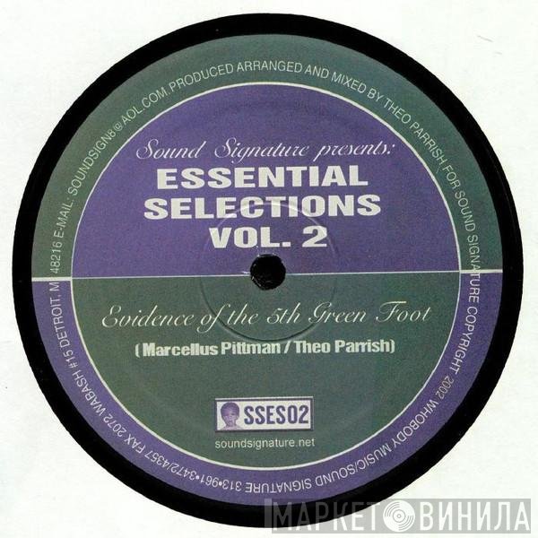 Theo Parrish / Marcellus Pittman  - Essential Selections Vol. 2