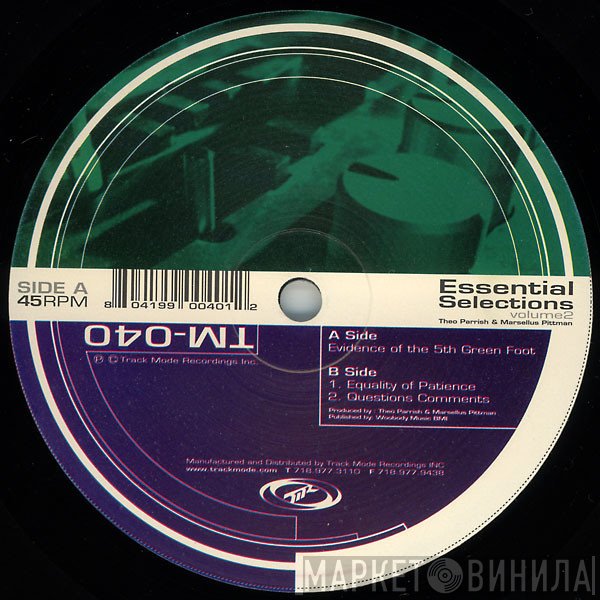 Theo Parrish & Marcellus Pittman  - Essential Selections Volume 2