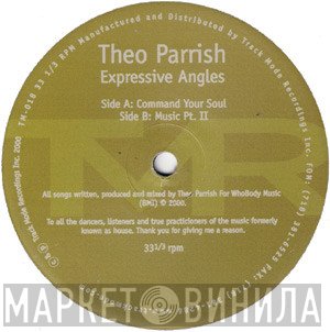 Theo Parrish  - Expressive Angles